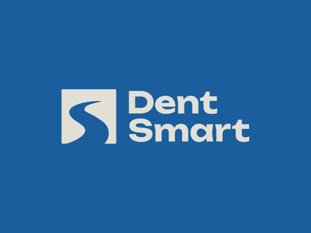 Dentsmart corporate branding logo in alternative color scheme